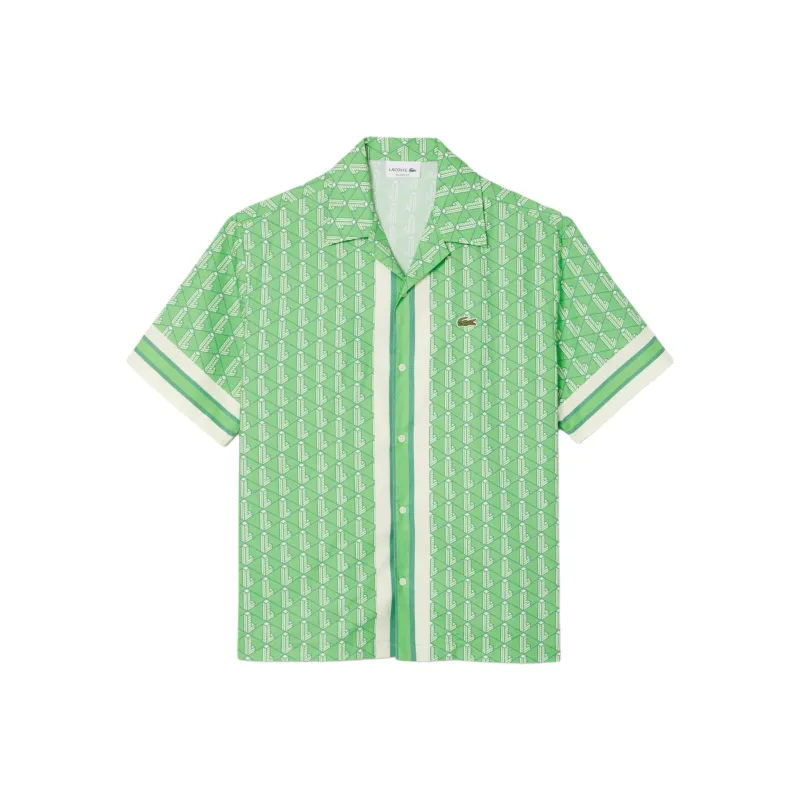LACOSTE Monogram pattern Shirt-0