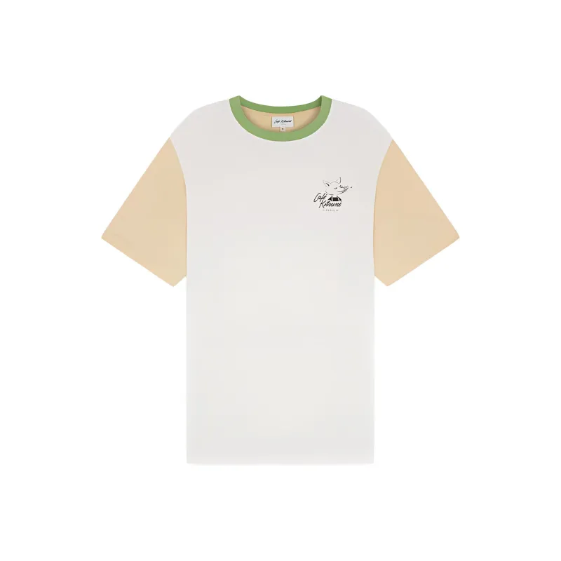 Maison Kitsune T Shirt Unisex White Multicolor-0