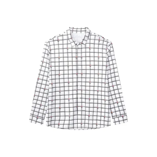 FILA MIHARA YASUHIRO Collaboration Collection Shirt Men's White Plaid