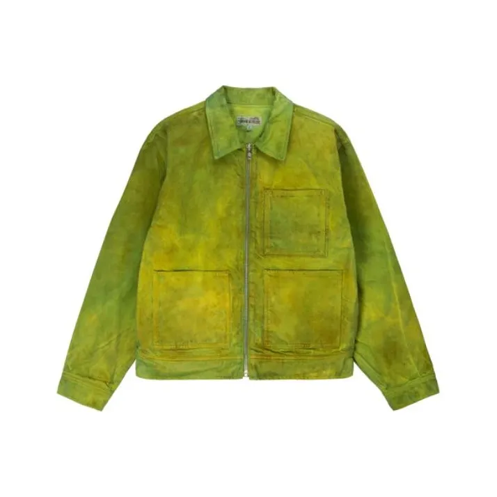 Stussy Wonderland Hand Dyed Work Jacket-5