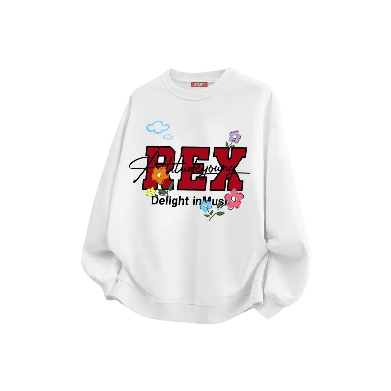 REXSHION Sweatshirt Unisex Apricot-4