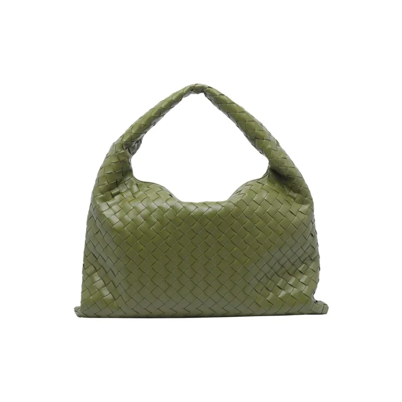 Bottega Veneta Calfskin Handbag Regular Women's Green-2