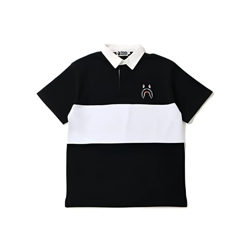 A BATHING APE Shark Series Polo Shirt Men's-0