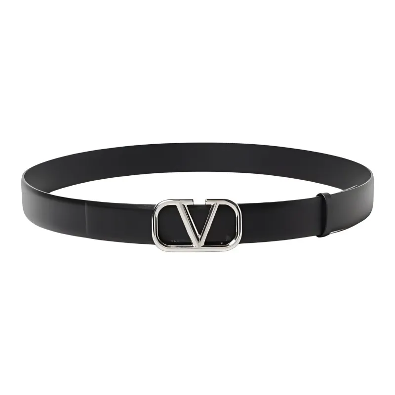 Valentino V Logo Signature Belt-0