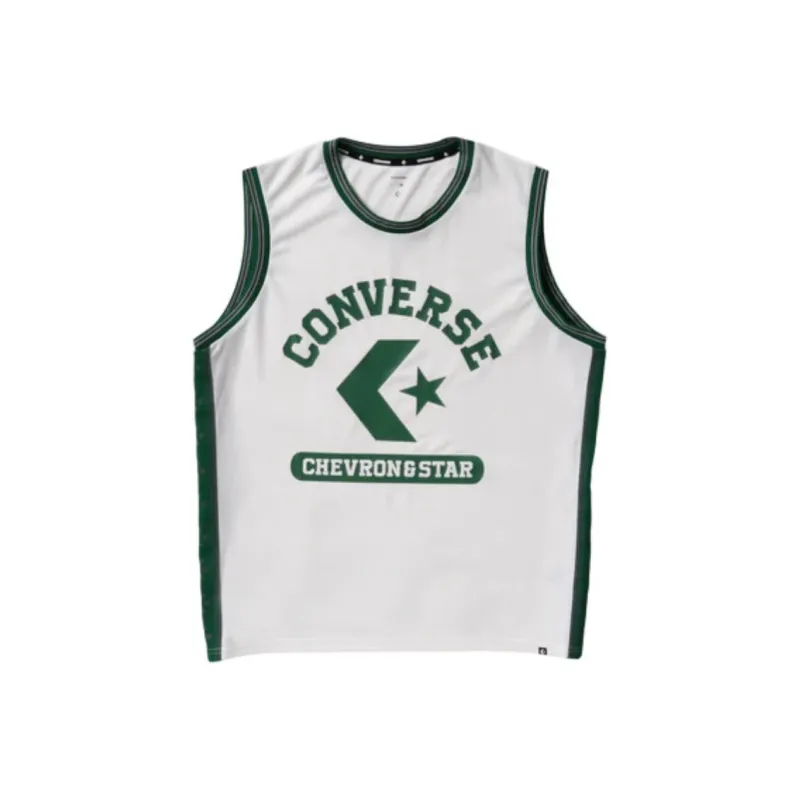 Converse Tank Tops Men's White/Green-0