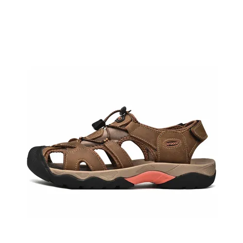 QIUTEXIONG Slip Resistant And Breathable River Trekking Shoes Men's