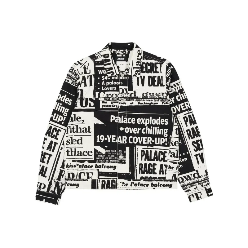 PALACE Tabloid Denim Jacket-0