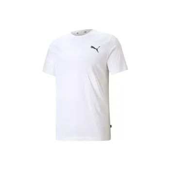 PUMA T shirt Essentials Small Logo Homme T Shirt Men's White
