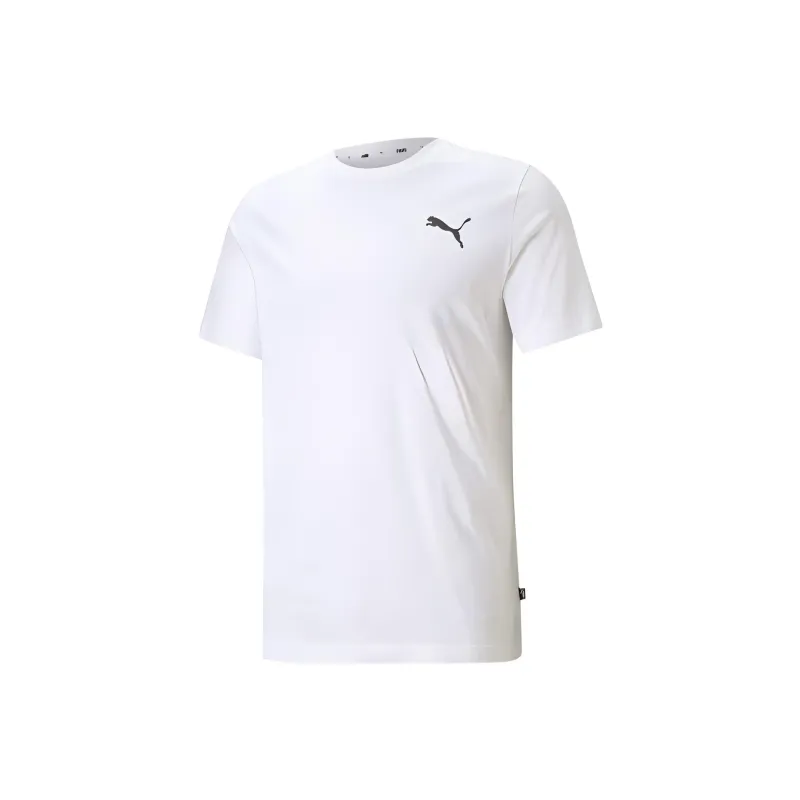 PUMA T shirt Essentials Small Logo Homme T Shirt Men's White-0