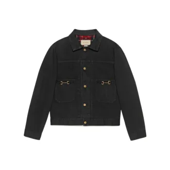 GUCCI Jackets Men Black