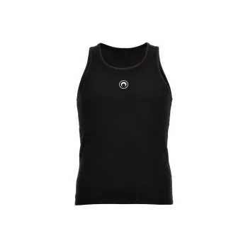Marine Serre Moon Logo Ribbed Tank Top
