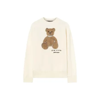 PALM ANGELS Bear In Mind Drop Shoulder Sweatshirt