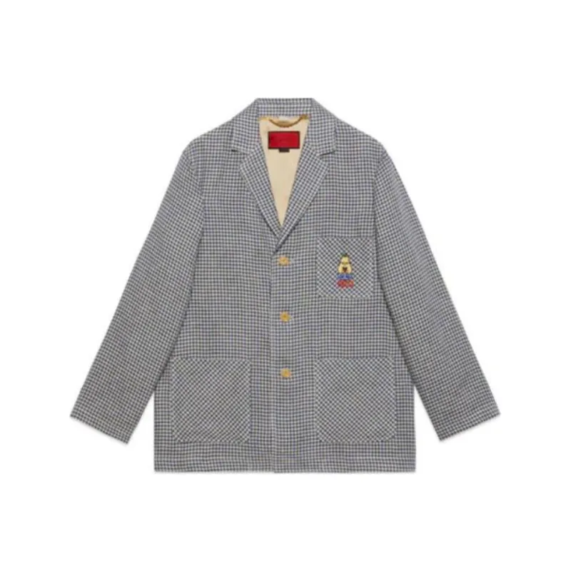 GUCCI Love Parade Jackets Coats Men's Gray-0
