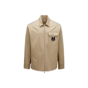 Moncler Jackets Men Brown