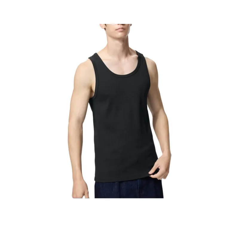 UNIQLO Tank Tops Unisex Black-0