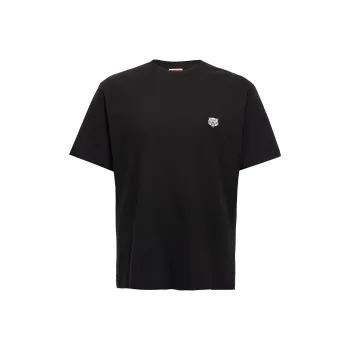 KENZO Lucky Tiger Embroidered Crewneck T Shirt
