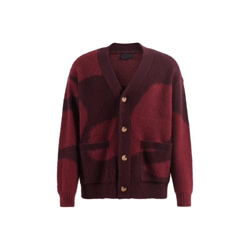 CHINISM Snake Year Spring Collection Knitwear Unisex Vintage Red-0