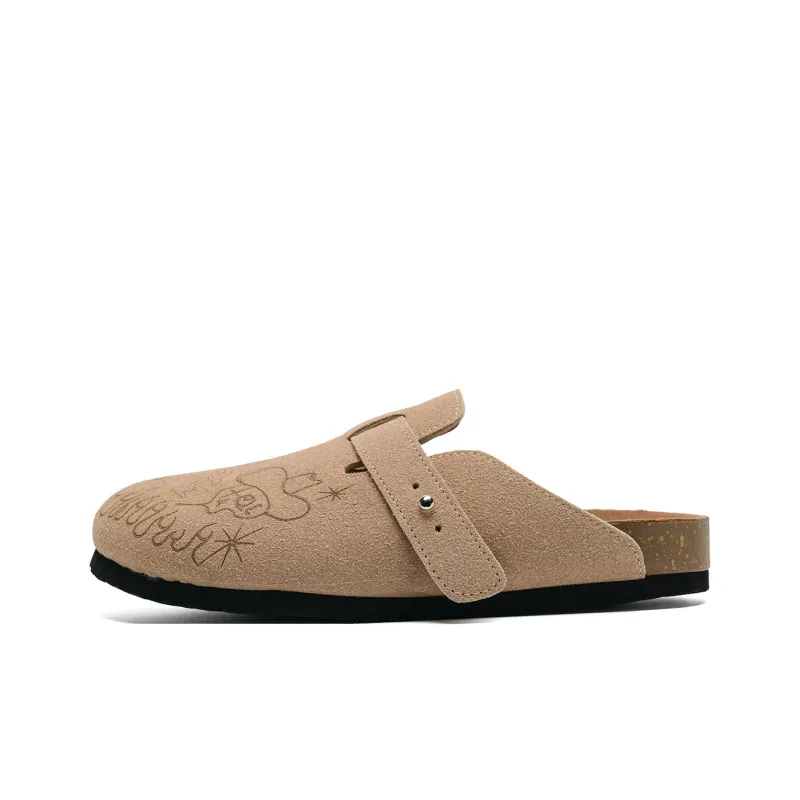 ABCIO Odor Resistant Slip Resistant Closed Toe Slippers Women's Sand Dune-1