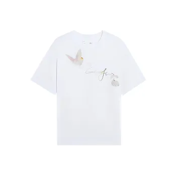 LiNing Skateboard T-Shirt Unisex Standard White