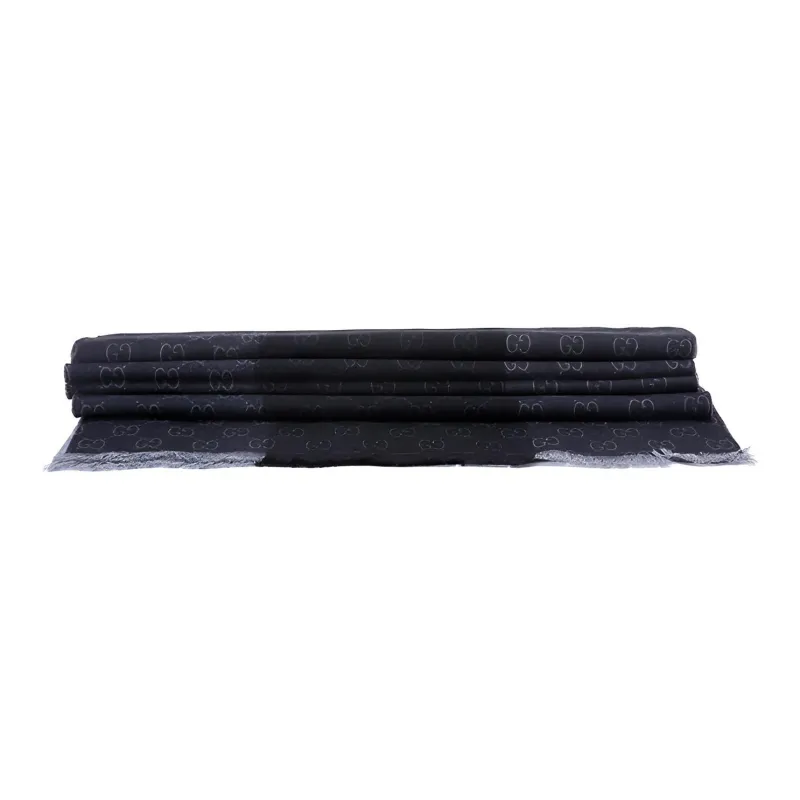 GUCCI Wool Gg Logo Pattern Scarf-1