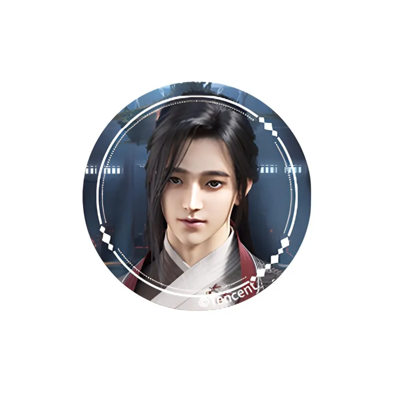 TENGXUNSHIPINCAOCHANGDI Cherished Thoughts Official Merch Reflective Badges-10