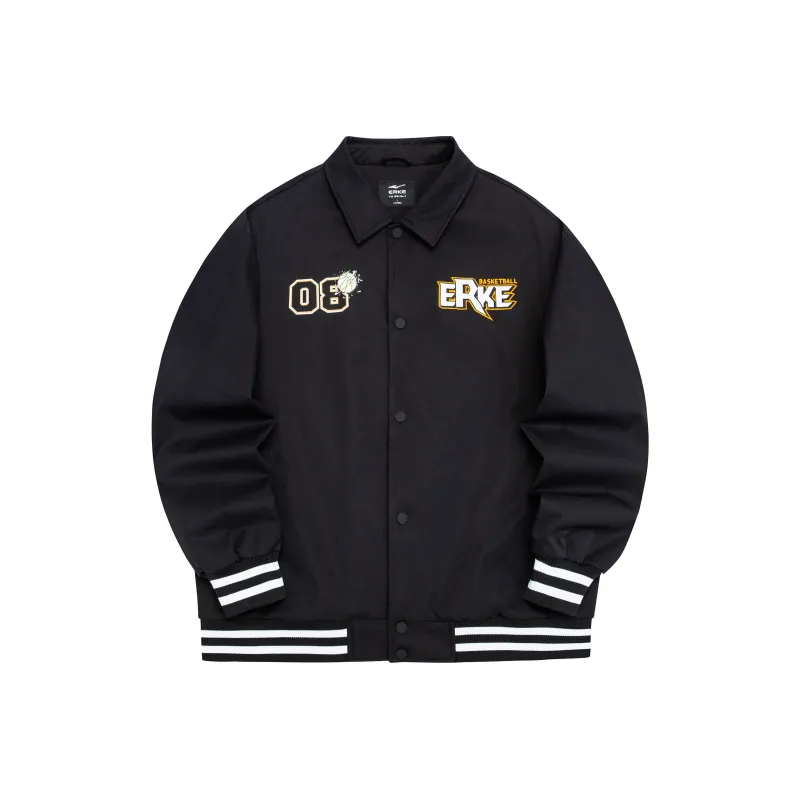 Erke Jackets Men Jet Black-0