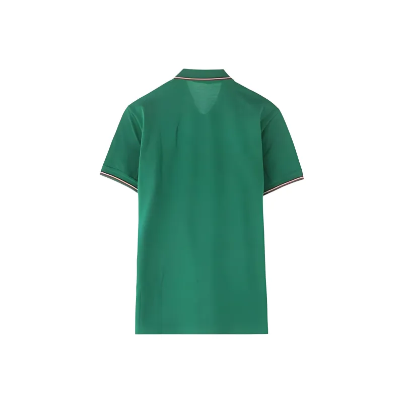 Moncler Polo Shirts Men Green-1