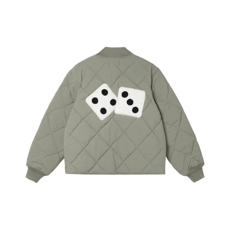 Stussy Dice Quilted Liner Jacket-5