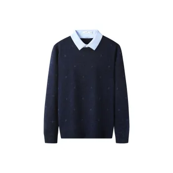 Dance With Wolves Knitwear Men's Dark Blue