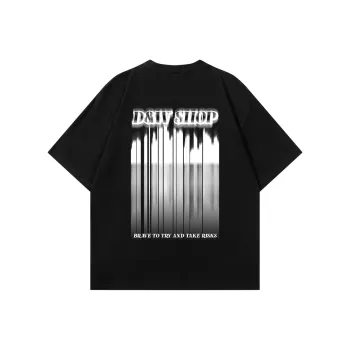 D&W T Shirts Unisex Black