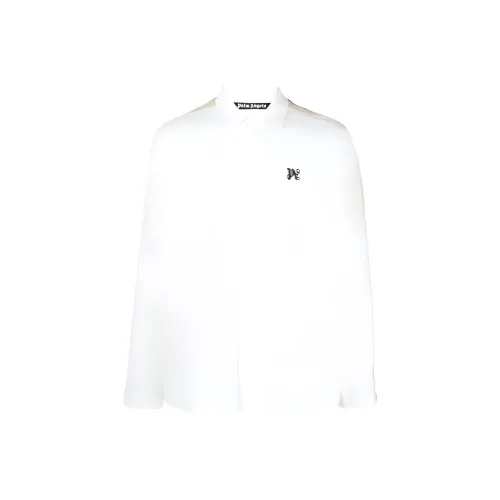 PALM ANGELS Pa Monogram Printed Long Sleeved Shirt