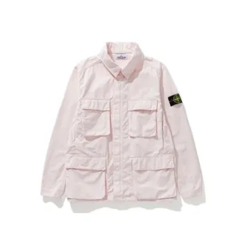 STONE ISLAND Jackets Men Pink
