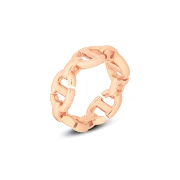 DIOR Metal Rings Women's Rose Gold