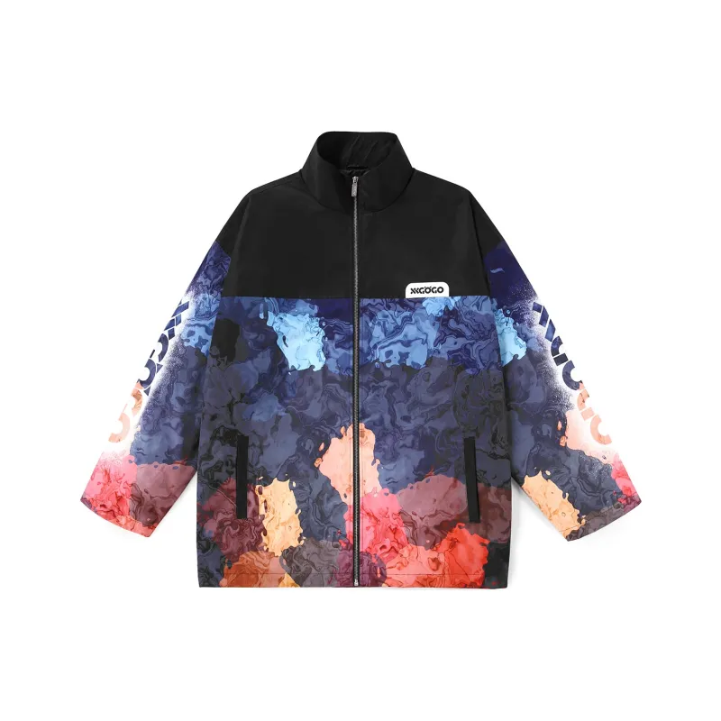 XXGOGO Loose Fit Jacket Unisex Black-0