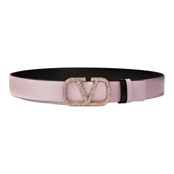 Valentino Leather Belts Women's Pink