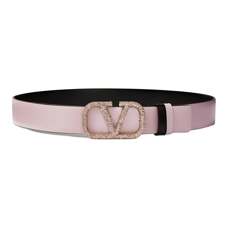 Valentino Leather Belts Women's Pink-0