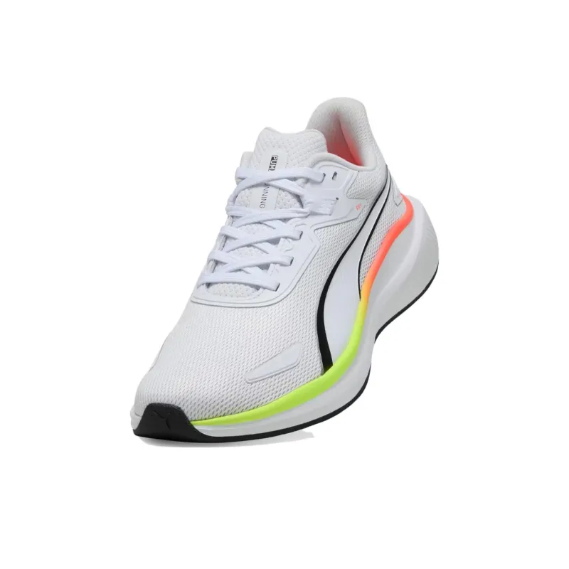 PUMA Skyrocket Lite Anti Slip Wear Resistant Low Top Running Shoes Unisex White-3
