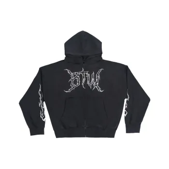 BTW Sweatshirt Unisex Eco Friendly Black