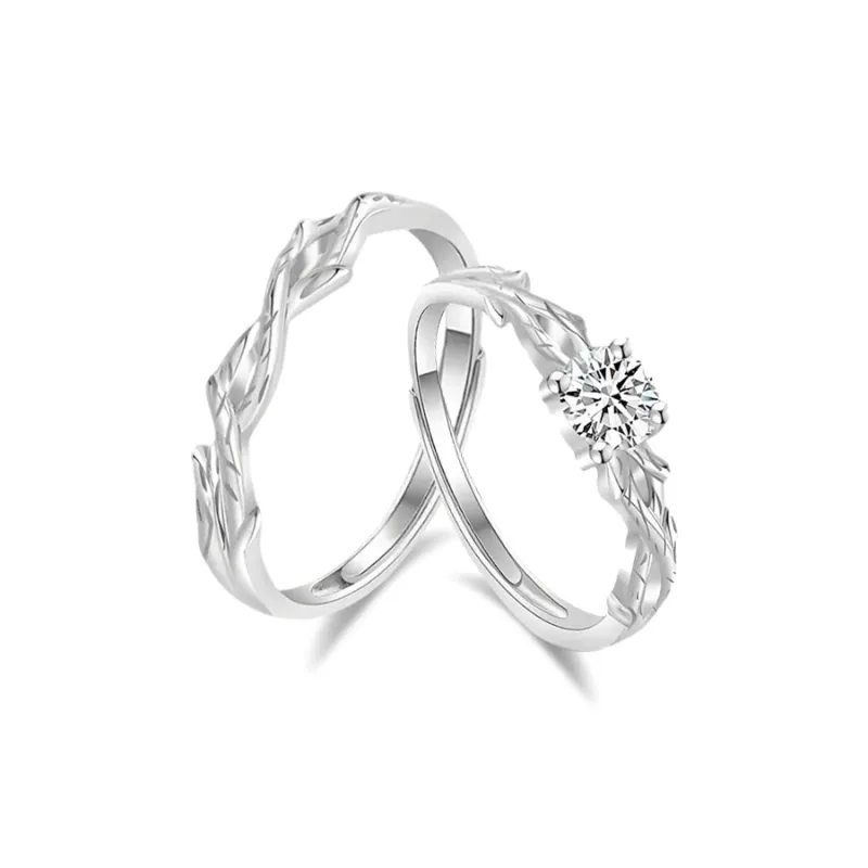 LUCA Sterling Silver Rings Unisex-0
