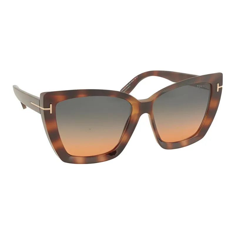 TOM FORD Eyewear Scarlet Oversized Frame Sunglasses-2
