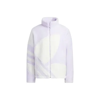 Adidas Originals Sherpa Track Jacket Unisex Purple