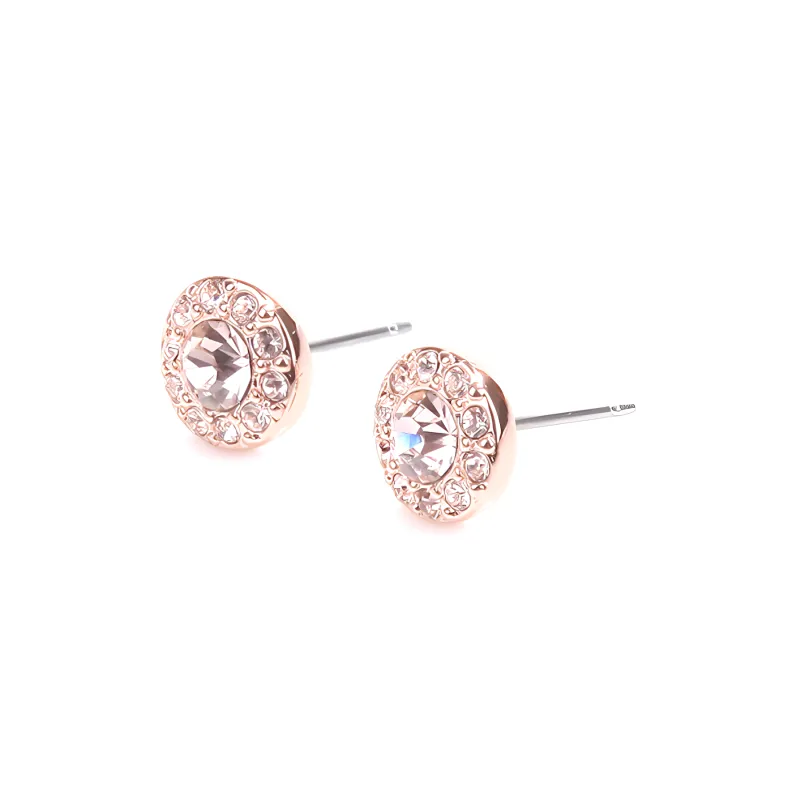 Givenchy Faux Crystal Stud Earrings Women's-2
