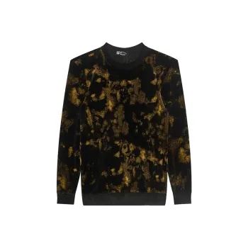 ANDREW MACKENZIE FW24 Knitwear Men's Black Orange
