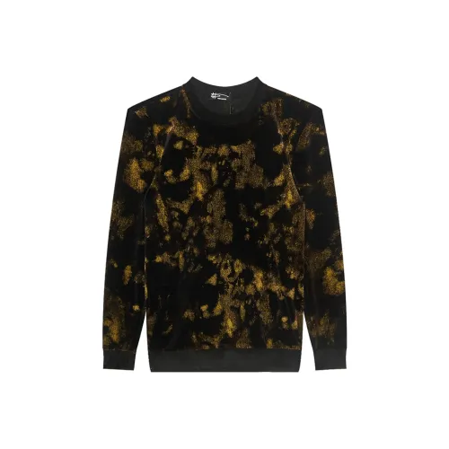 ANDREW MACKENZIE FW24 Knitwear Men's Black Orange