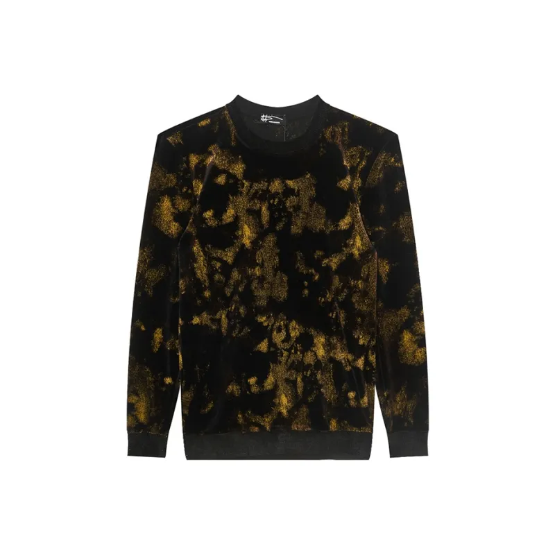ANDREW MACKENZIE FW24 Knitwear Men's Black Orange-0