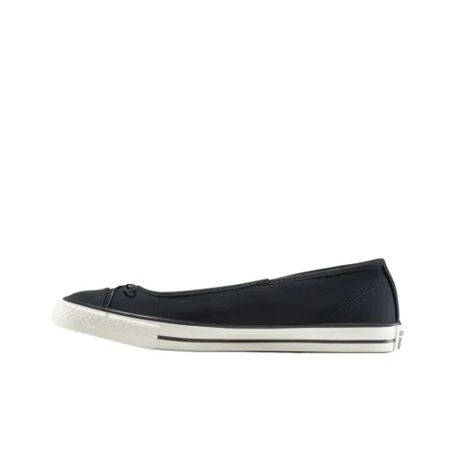 Converse Chuck Taylor All Star Anti Slip Wear Resistant Low Top Canvas Shoes Women's Black
