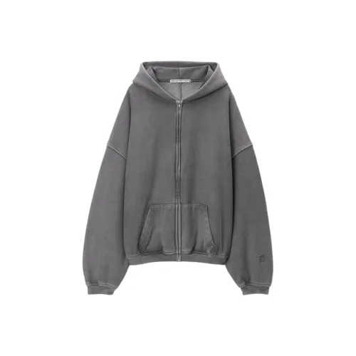 Alexander Wang FW24 Sweatshirt Unisex Washable Granite