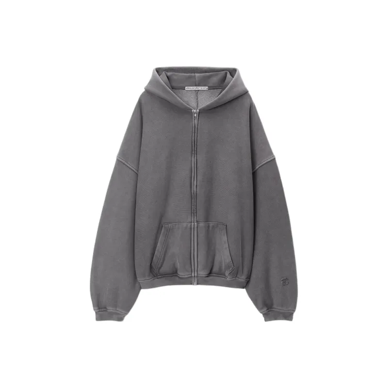 Alexander Wang FW24 Sweatshirt Unisex Washable Granite-0