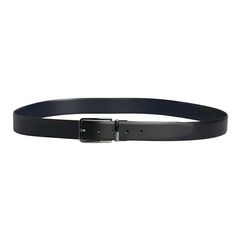 HUGO BOSS Logo Engraved Buckled Belt-1