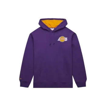Mitchell & Ness Ervin Johnson Purple Los Angeles Lakers Magic Sweatshirt Men's Purple